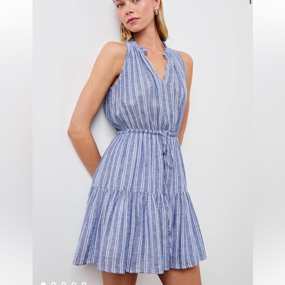 NEW RAILS albany dress in lake view stripe size XL - Picture 2 of 9